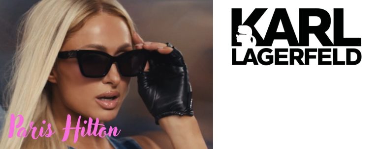 Пэрис Хилтон в рекламной кампании KARL LAGERFELD. 